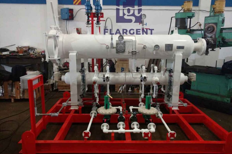 Filtro de partículas corriente de gas